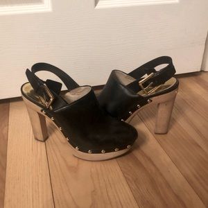 Michael Kors High Heel Sandal Clogs